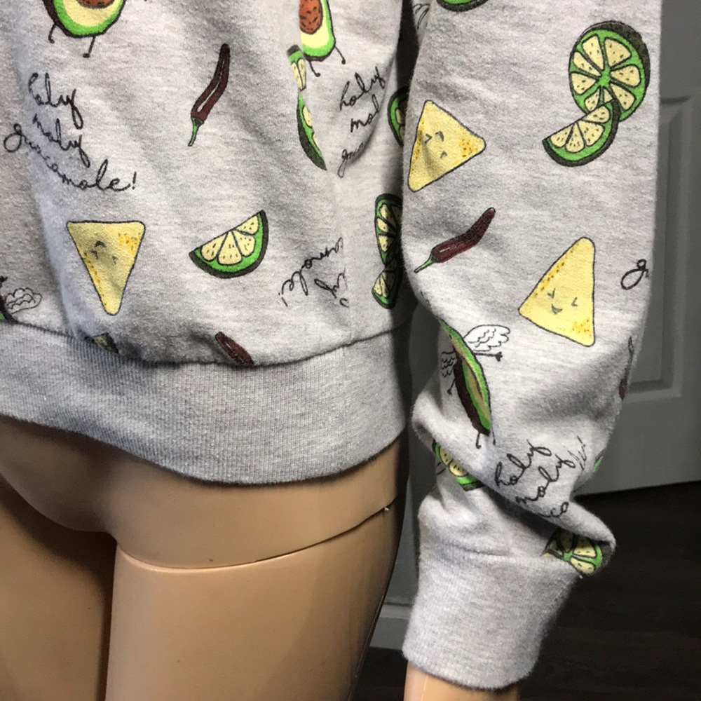 H&M “holy mole guacamole” Crewneck Sweater - Picture 5 of 9